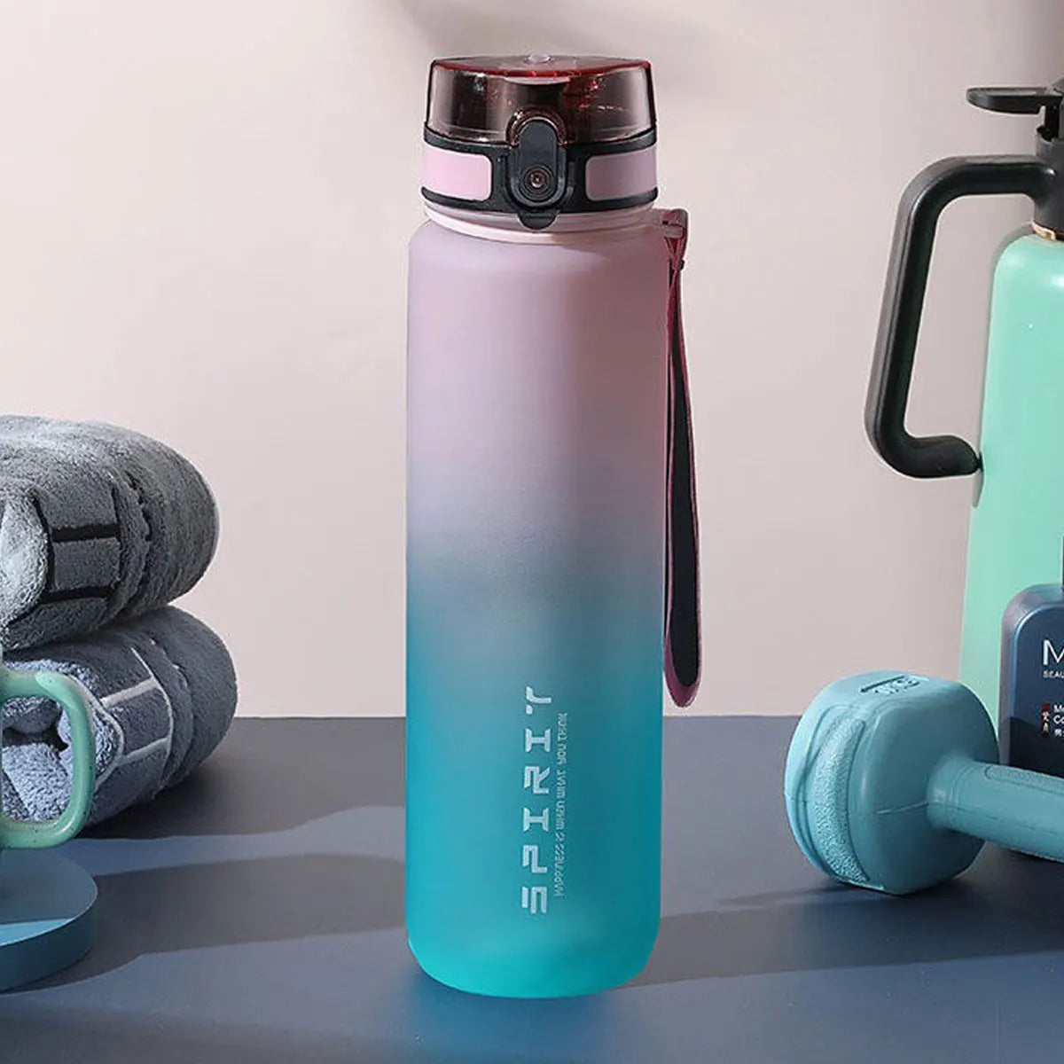 FlowState Gradient Water Bottle – Insulated & Leak-Proof